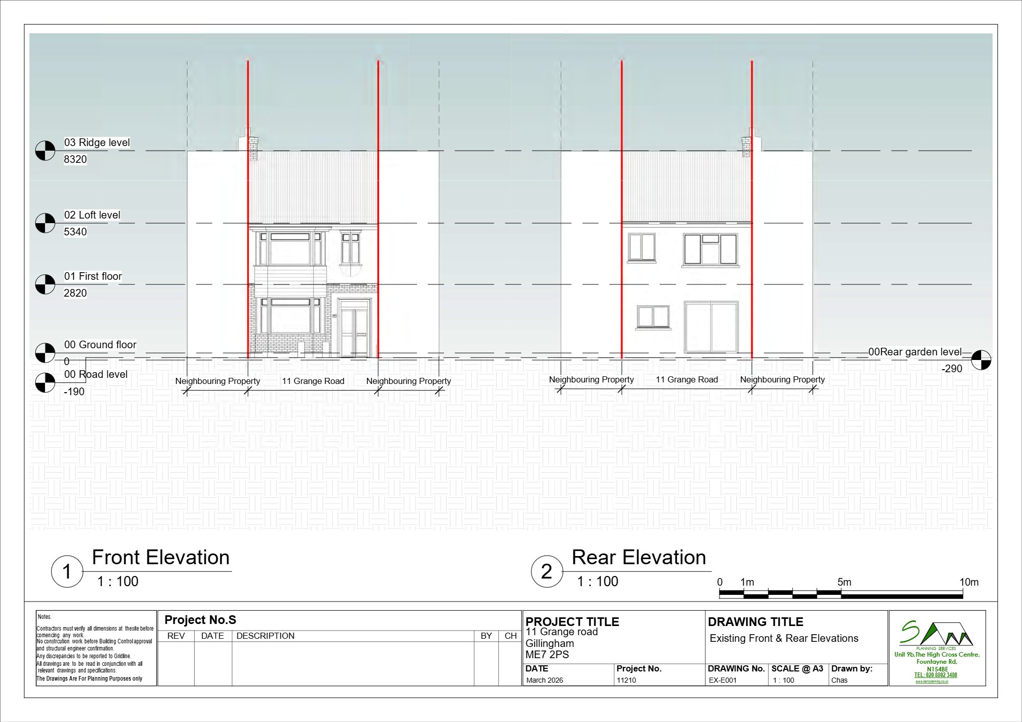 Lawful Development Certificate issued for existing C4 HMO in Gillingham — approved drawing 1
